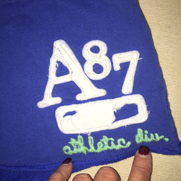 AEROPOSTALE DRAWSTRING SWEAT SHORTS - Picture 3 of 4